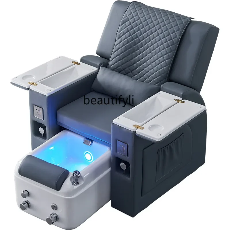 

ss new styelNail Beauty Sofa Eyelash Salon Multifunctional Electric Foot Massage Chair Foot Bath Sofa