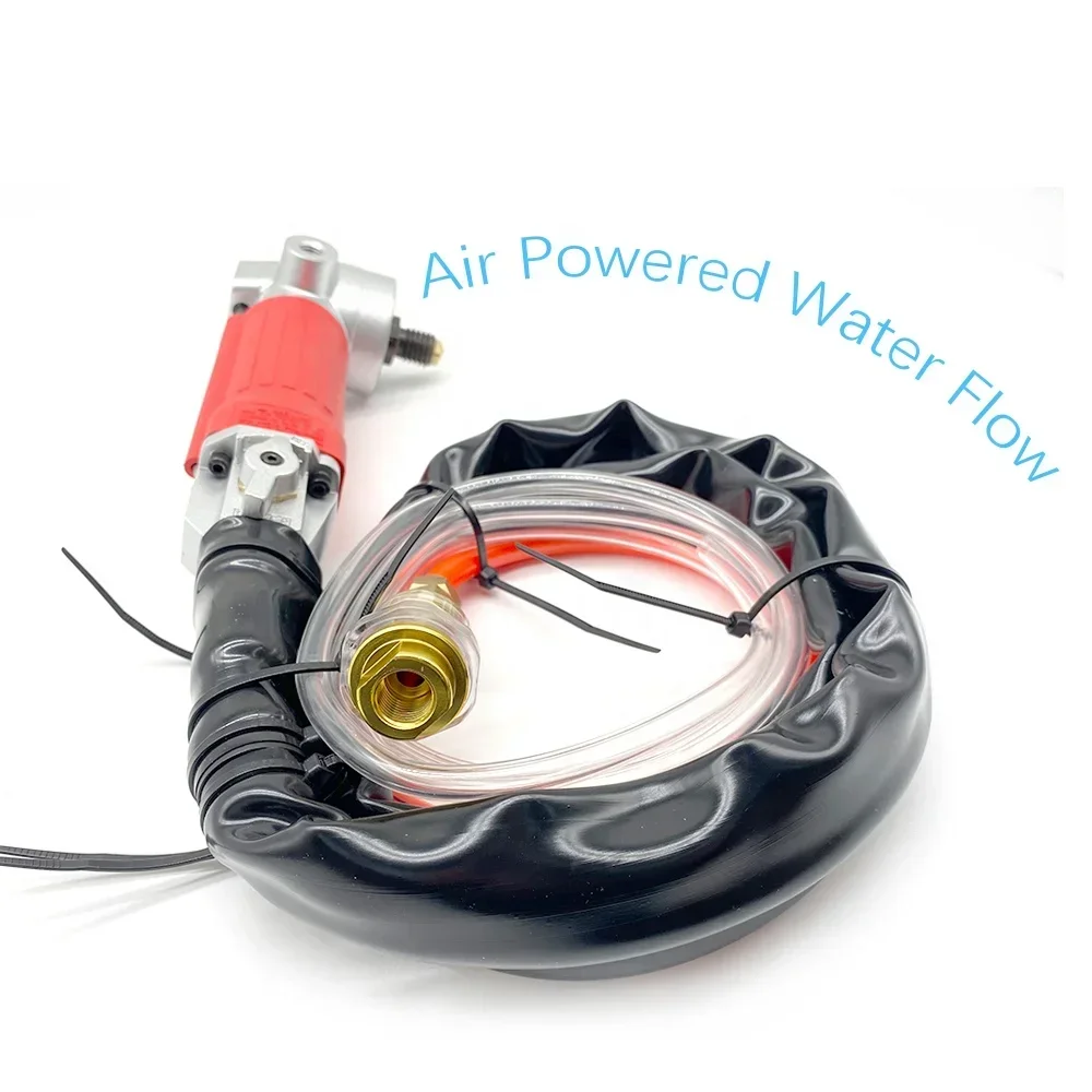 

Пневматическая полировальная машина для воздуха и влажной уборки 2026 с задним выхлопом для водошлифовальной машины для мрамора, гранита, камня, бетона