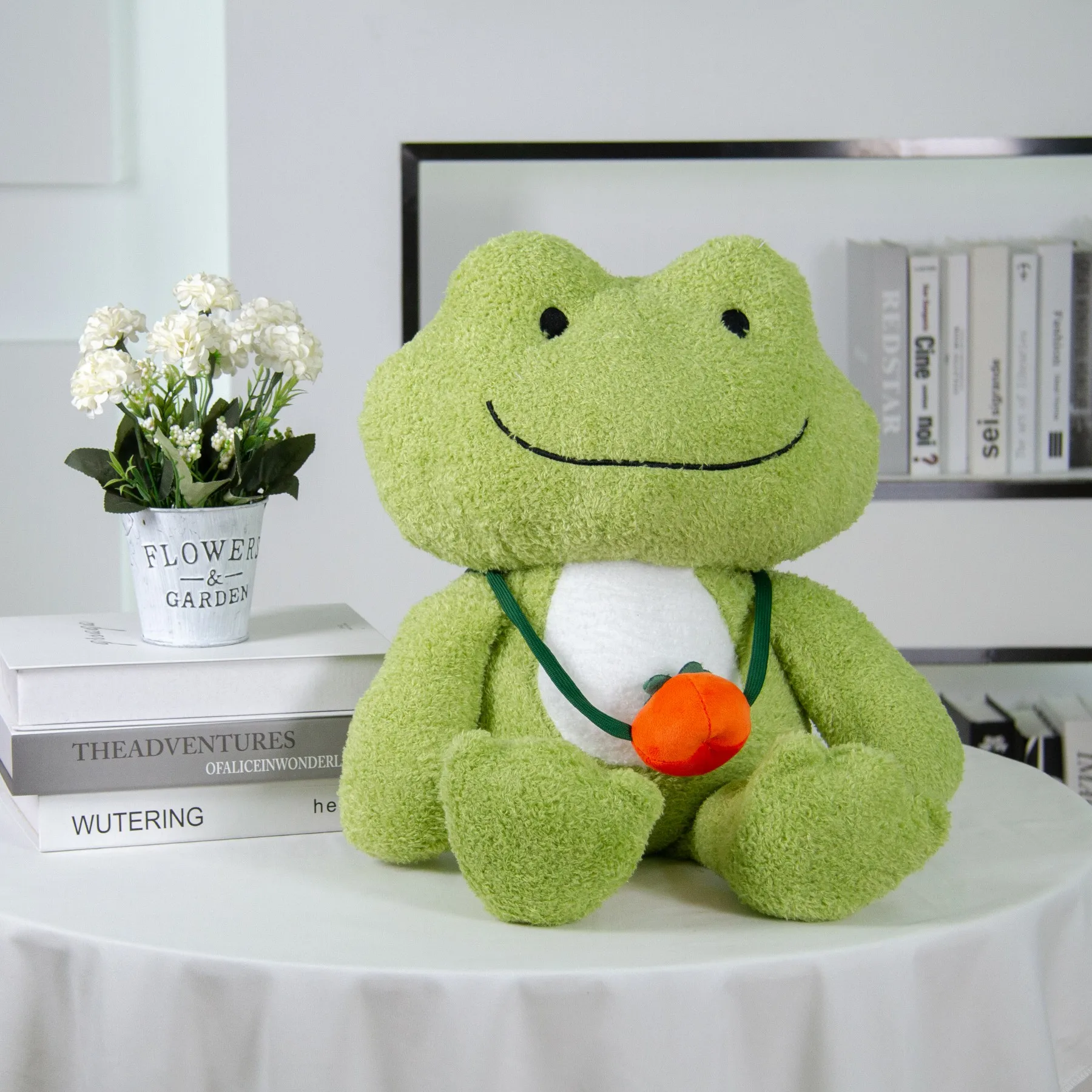 

Doki Kawaii Frog Plush Toy Original Soft Stuffed Animal Frog Plushie Figure Doll Japan Cartoon Birthday Present Plush Toys Stuff