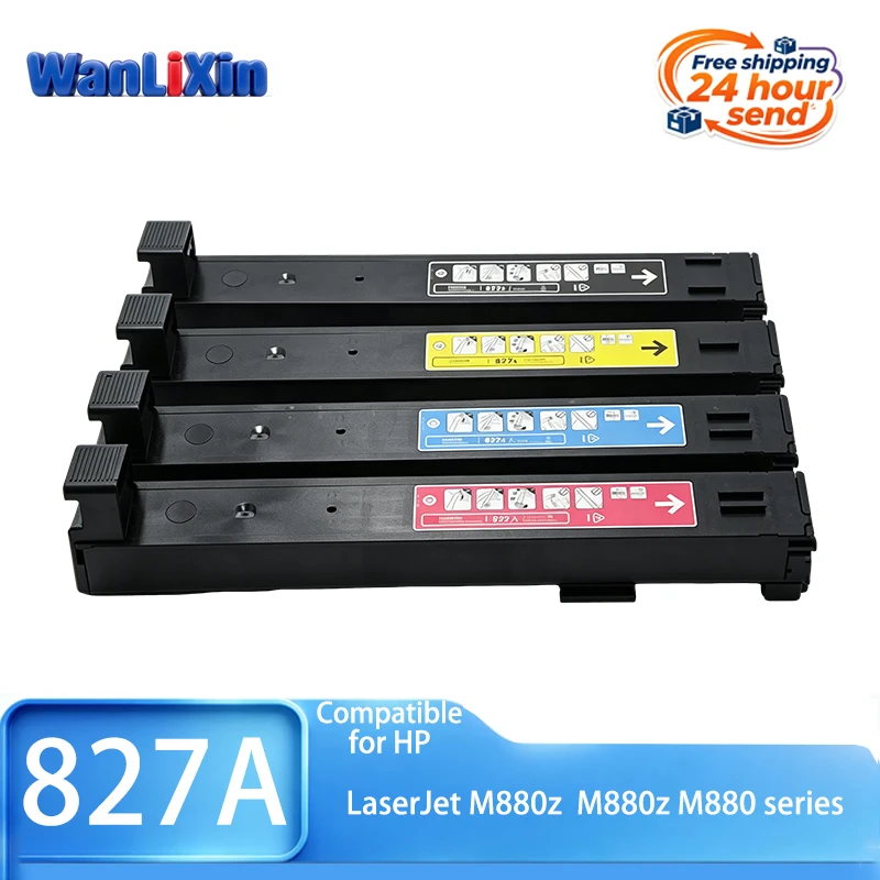 827A T-FC338 Toner Cartridge-HQ CF300A CF301A CF302A CF303A Compatible For HP LaserJet M880z M880z M880 series Printer(BK/C/M/Y)