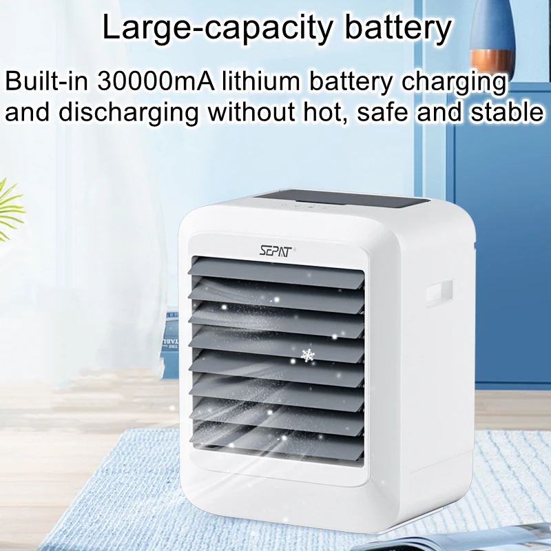 

Уличная палатка для кемпинга, портативный DC12V 110V, солнечная зарядка, домашний кондиционер, вентилятор, охладитель