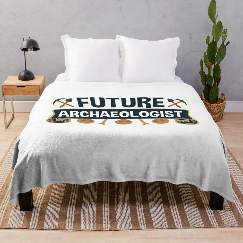 

Future Archaeologist Throw Blanket anime Luxury christmas decoration Blankets