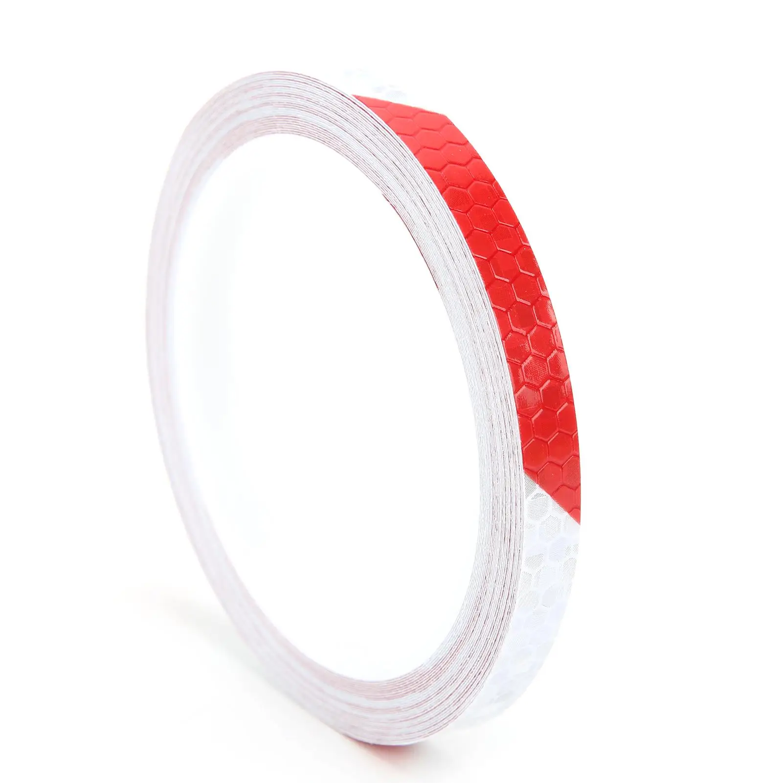 Bande arina étanche à motif hexagonal pour vélo, autocollant, réflecteur, bricolage, voiture, moto