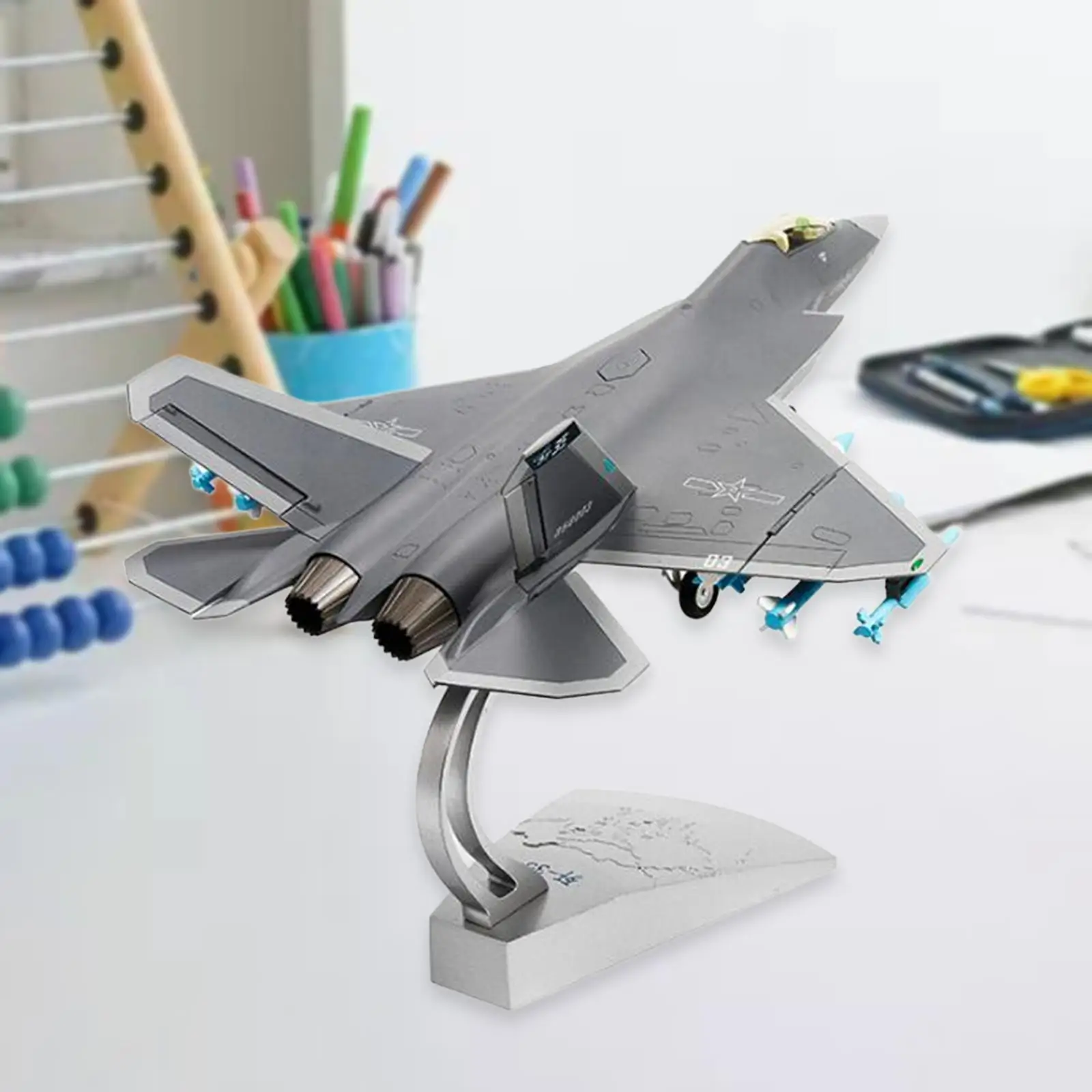 1/48 J35 Fighter High Detailed Aviation Commemorate Plane Toy Airplane Diecast Model for Bedroom Bookshelf Living Room Bar Home