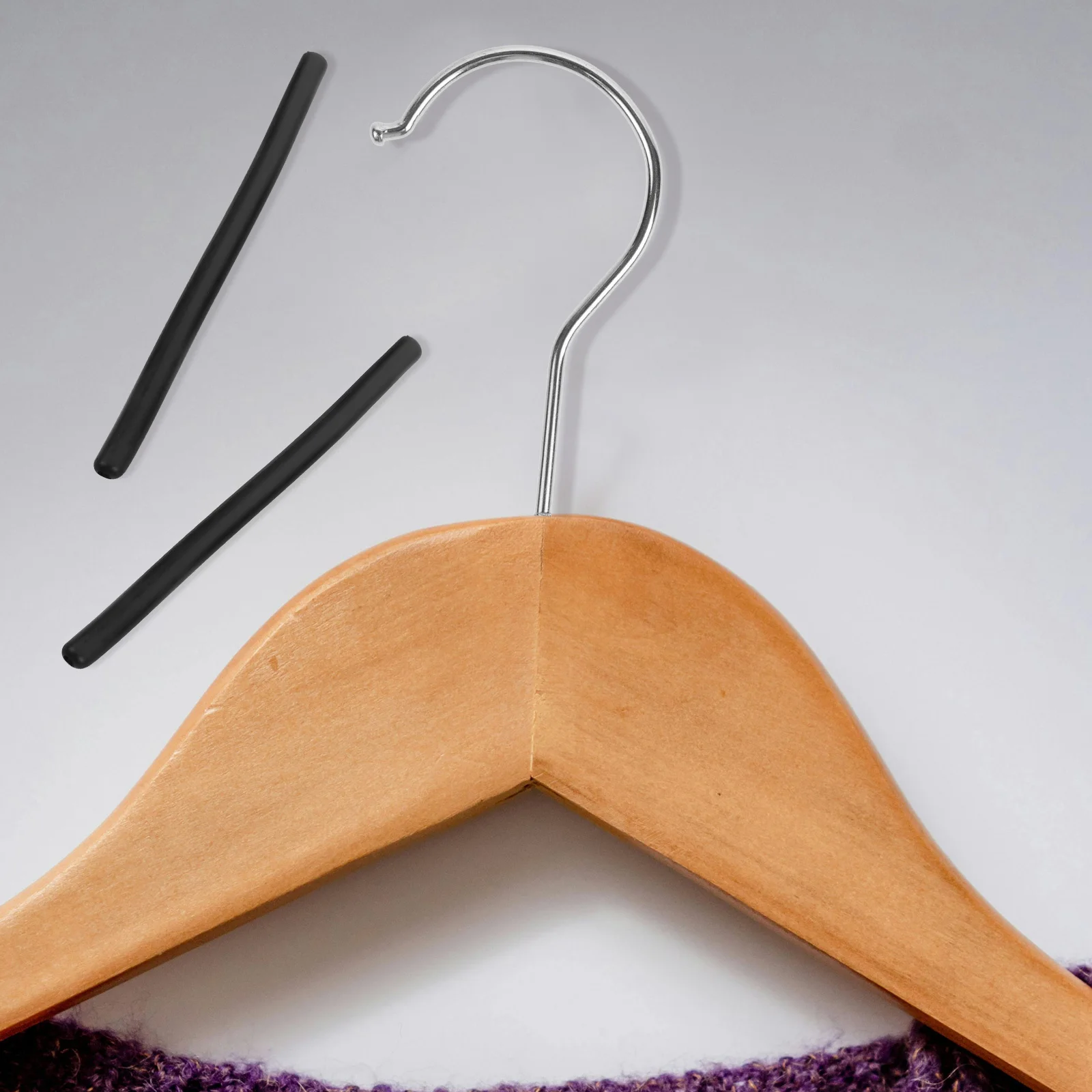 

50Pcs Hanger Protector Caps Nonslip Design Fine Craftsmanship Versatile Application Easy Install Hook End Cap End Caps