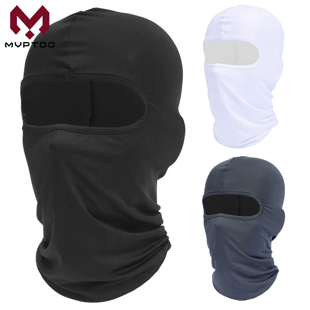 Breathable Balaclava Cap Quick-Dry Windproof Full Face Mask Cycling  Helmet Liner Sports Hunting Camping Ski Hood Hat Neck Cover