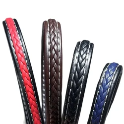 12MM 1M And 2M/Lot Cord Rope Braided PU Leather Thread String Necklace Rope For Jewelry Making DIY Shamballa Bracelet Daily Wear