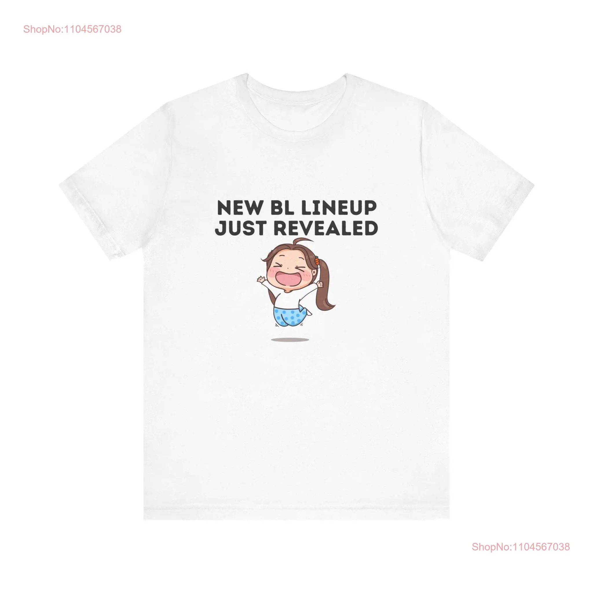 

Новая футболка BL Lineup из джерси с длинными или короткими рукавами