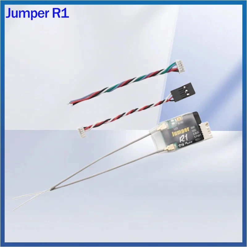 

Jumper R1 V2 R1F R900/мини-приемник 16-канальный Sbus для Frsky T16 Pro plus D16 D8 Mode Radio Remote T8 T12 T16 Series Frsky Drone