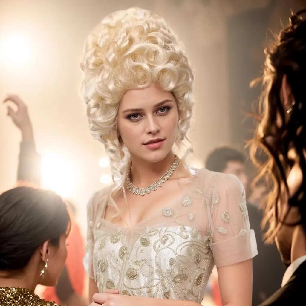 

Парик 18-го века, викторианский парик для косплея для костюма в стиле рококо, косплей, волосы в стиле барокко, винтажные синтетические парики Beehive Queen, парики для вечеринок