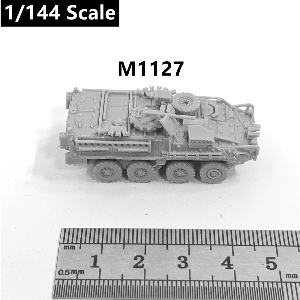 

Миниатюрная модель танка US Army Stryker M1127 RV, 3D-печать, масштаб 1/144, из смолы, под покраску