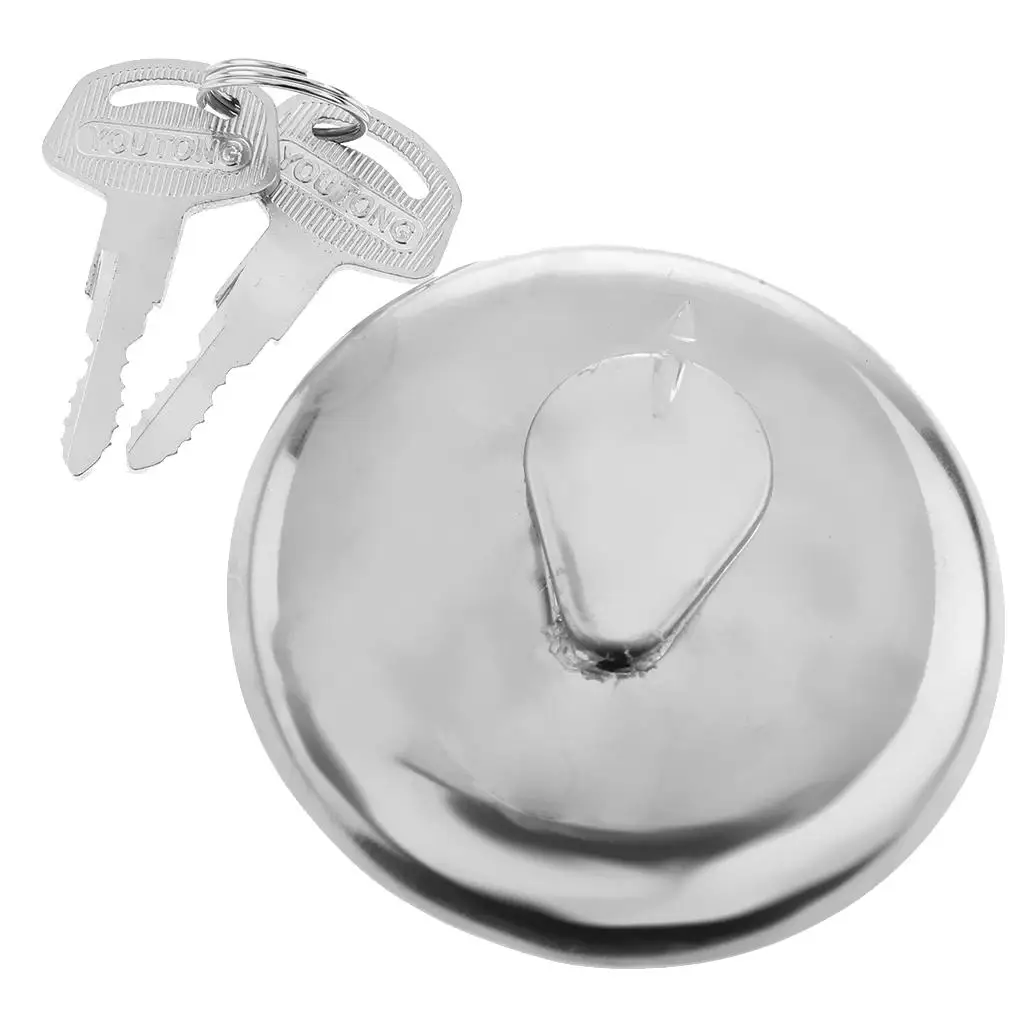 Tapa de tanque de aceite de motocicleta de alta calidad, cubierta de bloqueo ventilada, Protector de tanque de combustible para Suzuki GN125