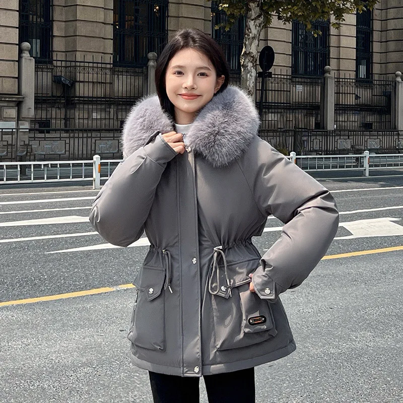 Women Ladies Coats Zipper Fashion Design Women\'s Winter Jacket Popular Winter Thick Warm Coat Female