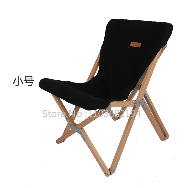 Outdoor Hair Camping Savage Beech Chair Butterfly Chair