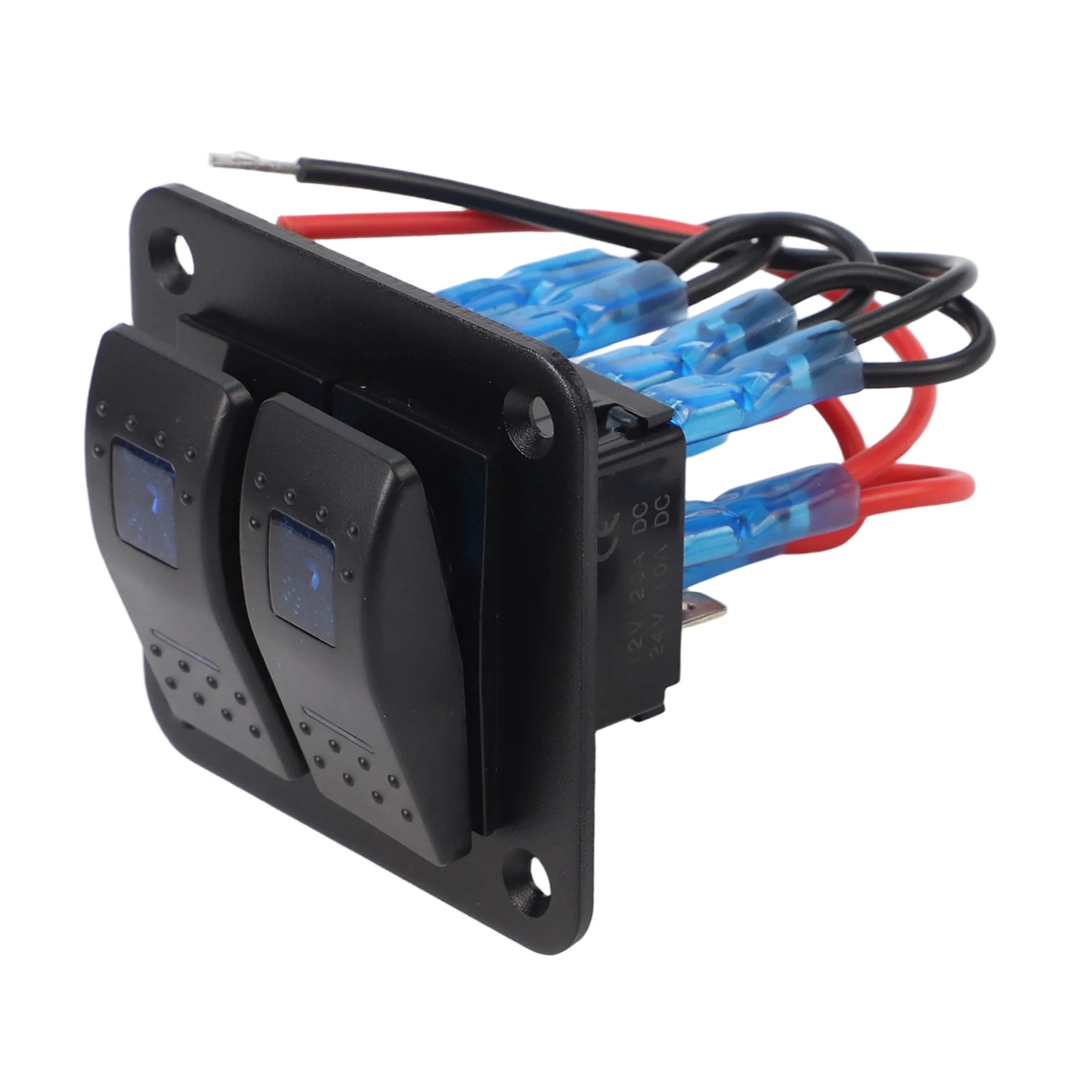 

Переключатель 12-24 В, переключатель модификации автомобиля, материал ABS, эффективное распределение энергии, автомобильные приложения для автобусов, автомобилей