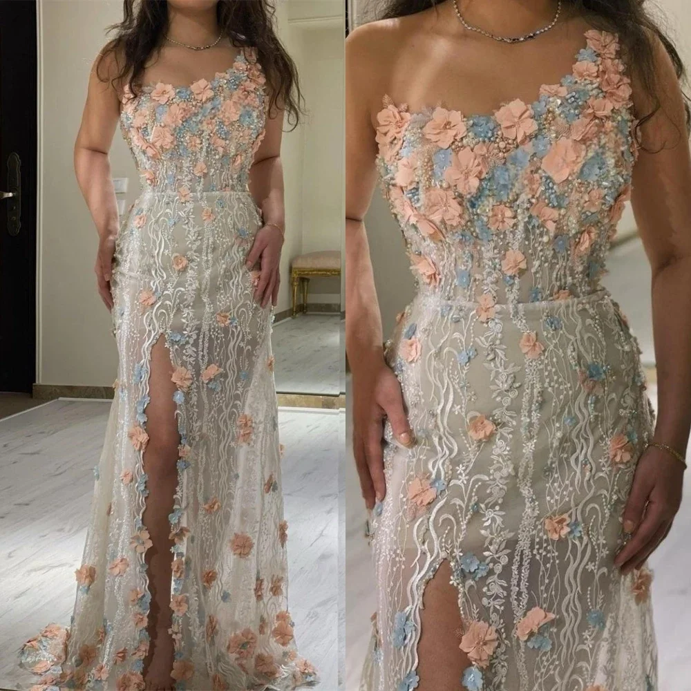 Yipeisha-Robes de Rhfendues élégantes, robe de soirée sirène une initiée, longueur au sol, étole, tulle, soirée formelle, quelque soit