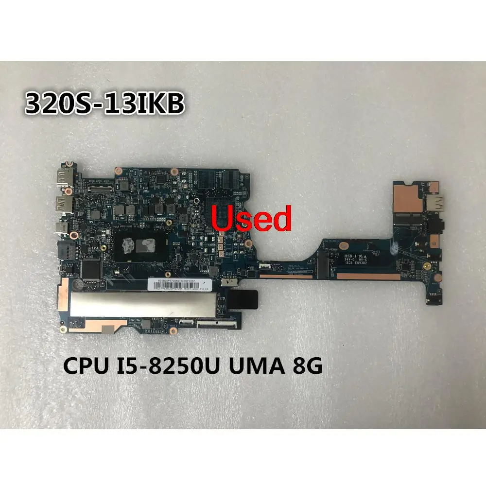 

Used For Lenovo Ideapad 320S-13IKB Laptop Motherboard CPU I5-8250U UMA 8G FRU 5B20P57094