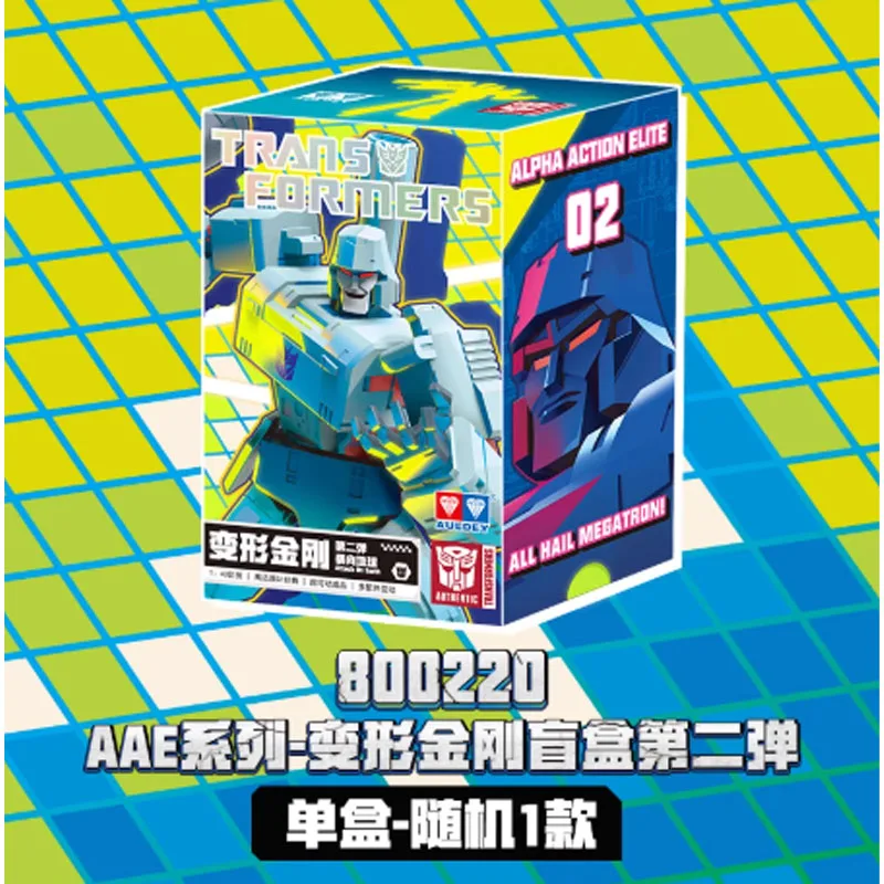 AULDEY Original Transformers AAE Series First & Second Bullet Blind Box Anime Action Figures Giocattoli per ragazzi Regalo di Natale