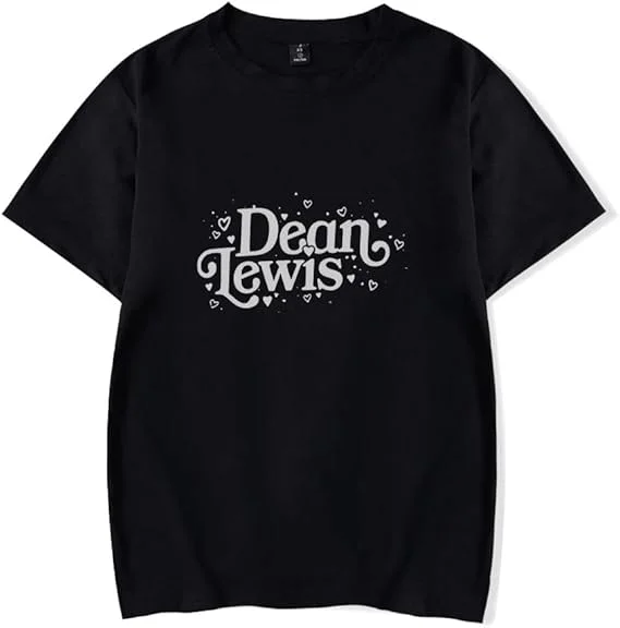

Dean Lewis Merch Tshirt for Men and Women Casual Shorts Sleeve Tops Tee