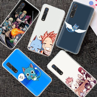 Transparent Case for LG G8 ThinQ G8x Stylo 6 VELVET K62 K42 K61 Q61 Q60 Q52 K52 K92 V40 V50 V60 MN7 Fairy Tail Happy