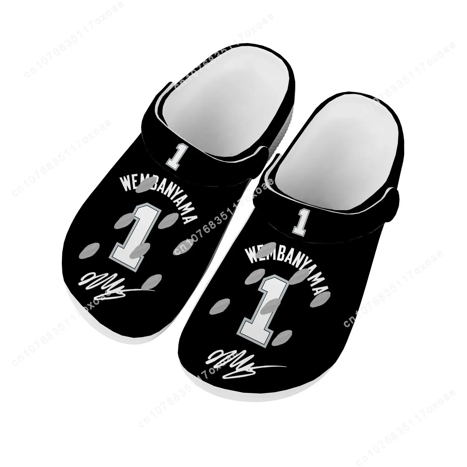 

San Antonio basketball Home Clog Mens Women Youth Boy Girl Sandals Wembanyama No 1 Shoes Garden Custom Shoe Beach Hole Slippers