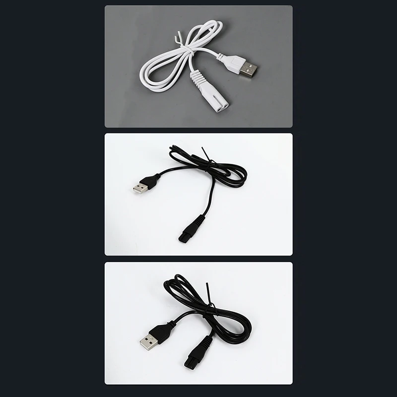 USB Cable Charging Line Copper hole Suit 5V flashlight shaver hair clipper wire Single hole 1.8