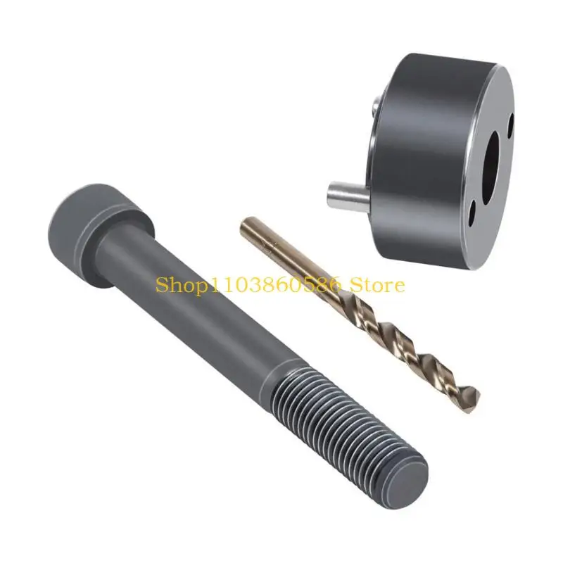 

242A Automotive Crankshaft Damper Holder Drilling Tool Fixture Clamp for Mechanic and Engineers Repair Shops Enhances Safety