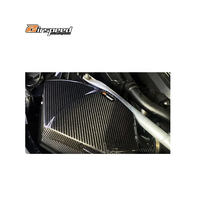 Airspeed Brand Automotive Parts 100% Dry Carbon Fiber Cold Air Intake System For BMW 5,6,7,8 Series(B58)