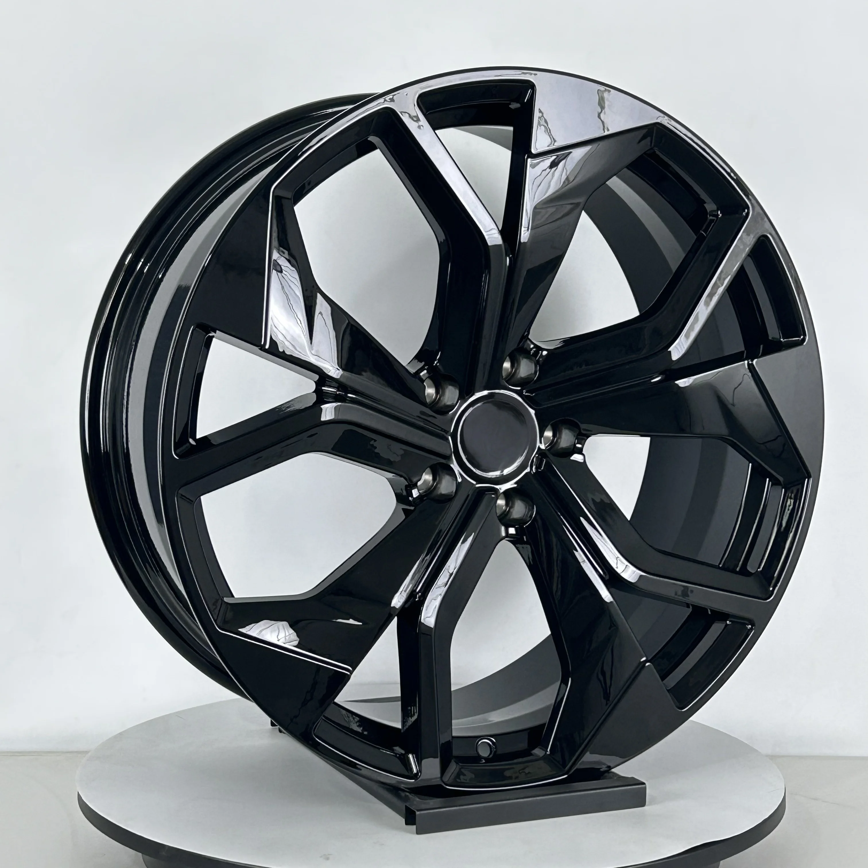 سبائك الألومنيوم عجلات مزورة لسيارات الركاب PCD 120 مللي متر عرض 9J-9.5J ET 45-49 مللي متر للاستبدال/الإصلاح #4