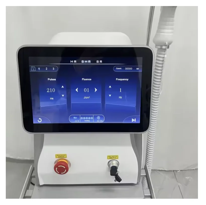 أحدث آلة إزالة الشعر بالليزر عالية الطاقة لعام 2026 ليزر Depiladora 755 808NM إزالة الشعر الدائم الآمن وغير المؤلم #1