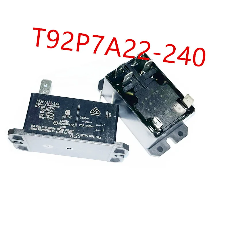 2piece  T92P7A22-240 、T92P7A22-120 、T92P7A22-24 、T92P7D22-12 、T92P7D22-24  New high-power PCB relay  T92P7A22 、T92P7D22