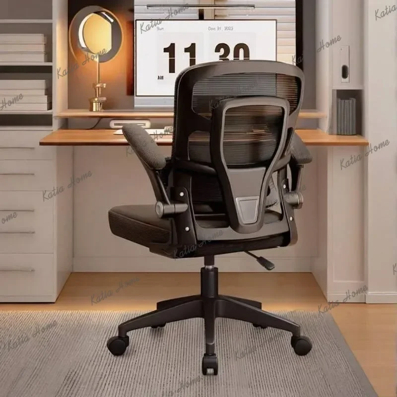 Silla de oficina con reposacabezas gris, cómoda, con reposabrazos, ideal para conferencias, uso en ordenadores y videojuegos, diseño de gran tamaño.