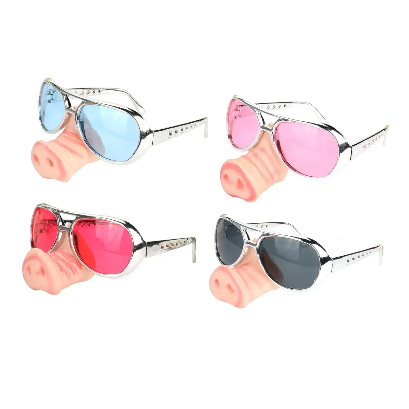Gafas de nariz grande de cerdo, gafas de vestir, novedad, gafas de sol de fiesta para Festival, Cosplay, recuerdos de fiesta de cumpleaños, accesorios para fotos