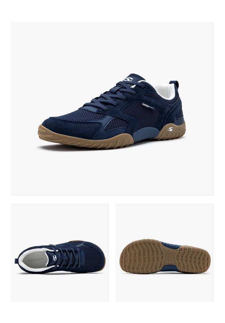 HOBIBEAR Barfußschuhe mit breiter Passform für Damen und Herren, minimalistische Zero-Drop-Sneaker, atmungsaktiv, rutschfest, leichte Wanderschuhe – Detail 23