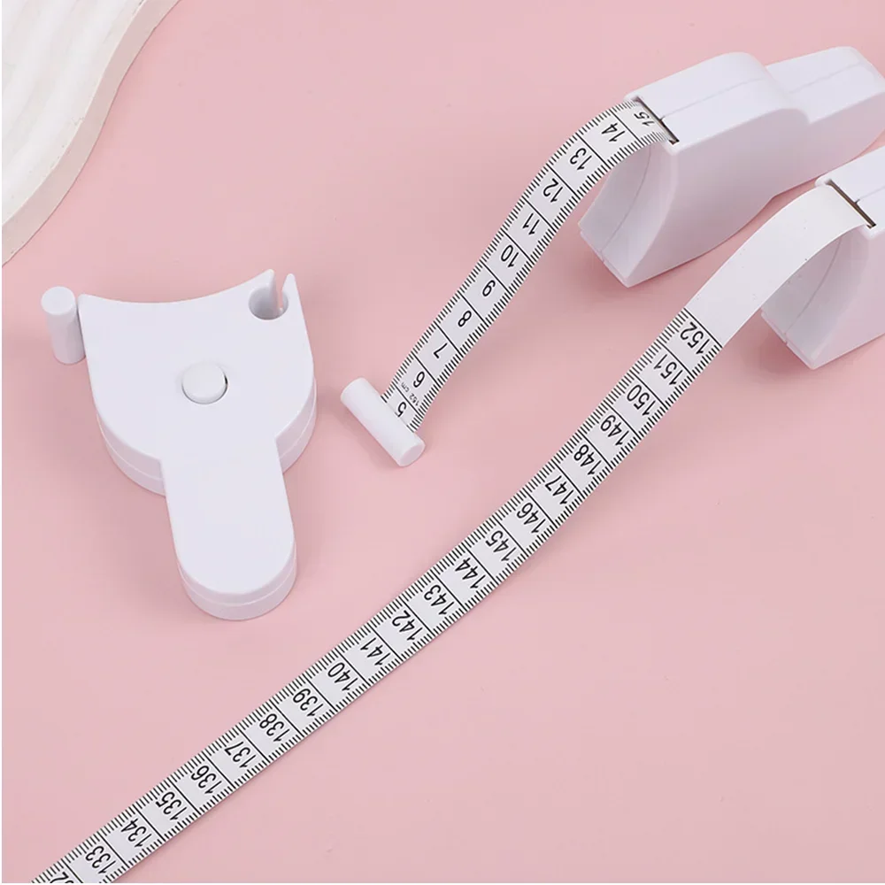 Small Steel Tape Measure European and American Inch/CM Mini Portable Automatic Rebound Soft Steel Tape Measure