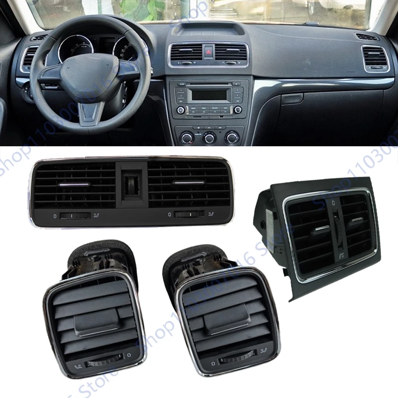 

For Skoda Yeti Air Conditioner Vent AC Grille Outlet Dashboard Air Conditioner Outlet Outlet Ventilation Car Accessories
