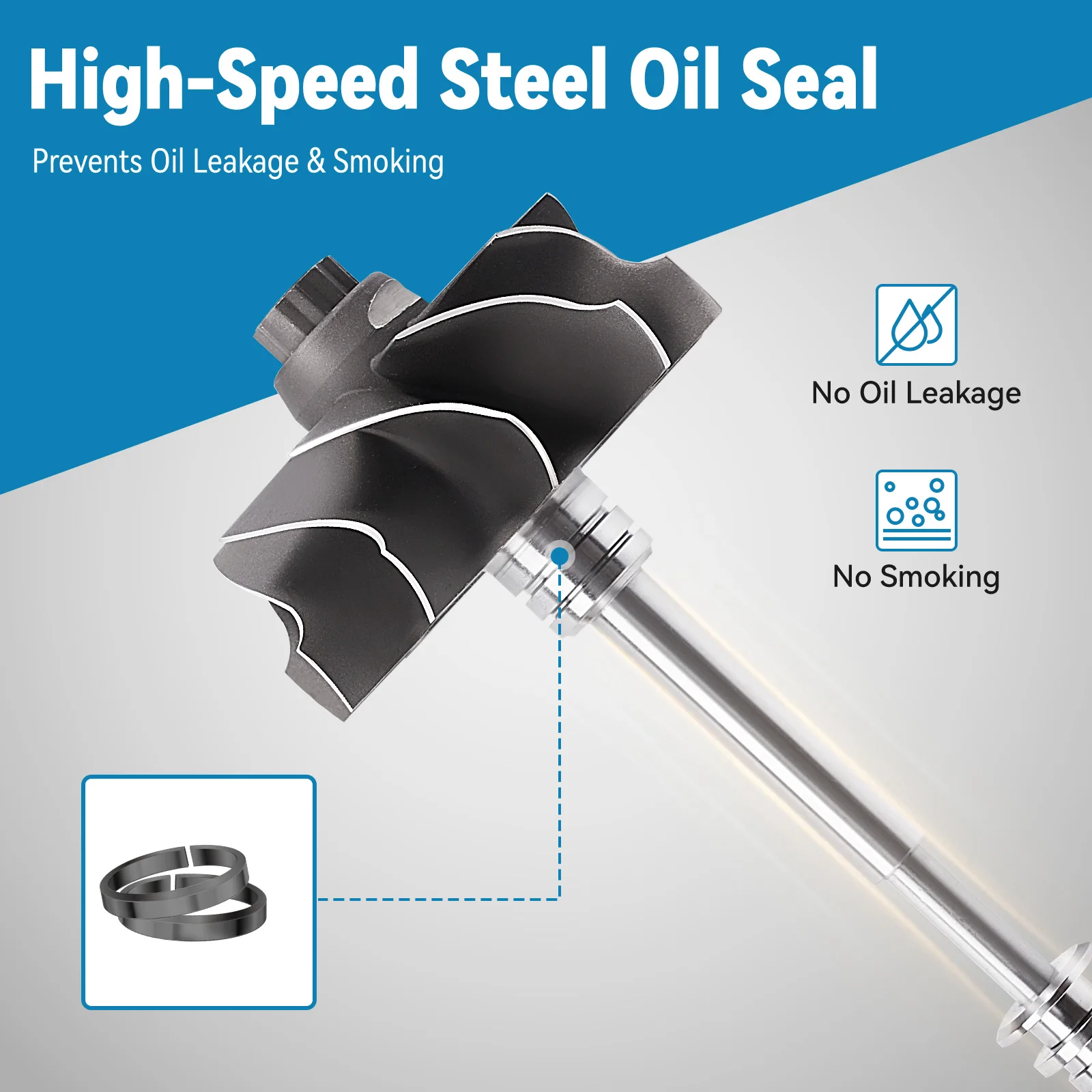 Turbo for Cummins ISX07 ISX1 ISX ISX15 ISL 15L HE561VE Turbocharger 2838008