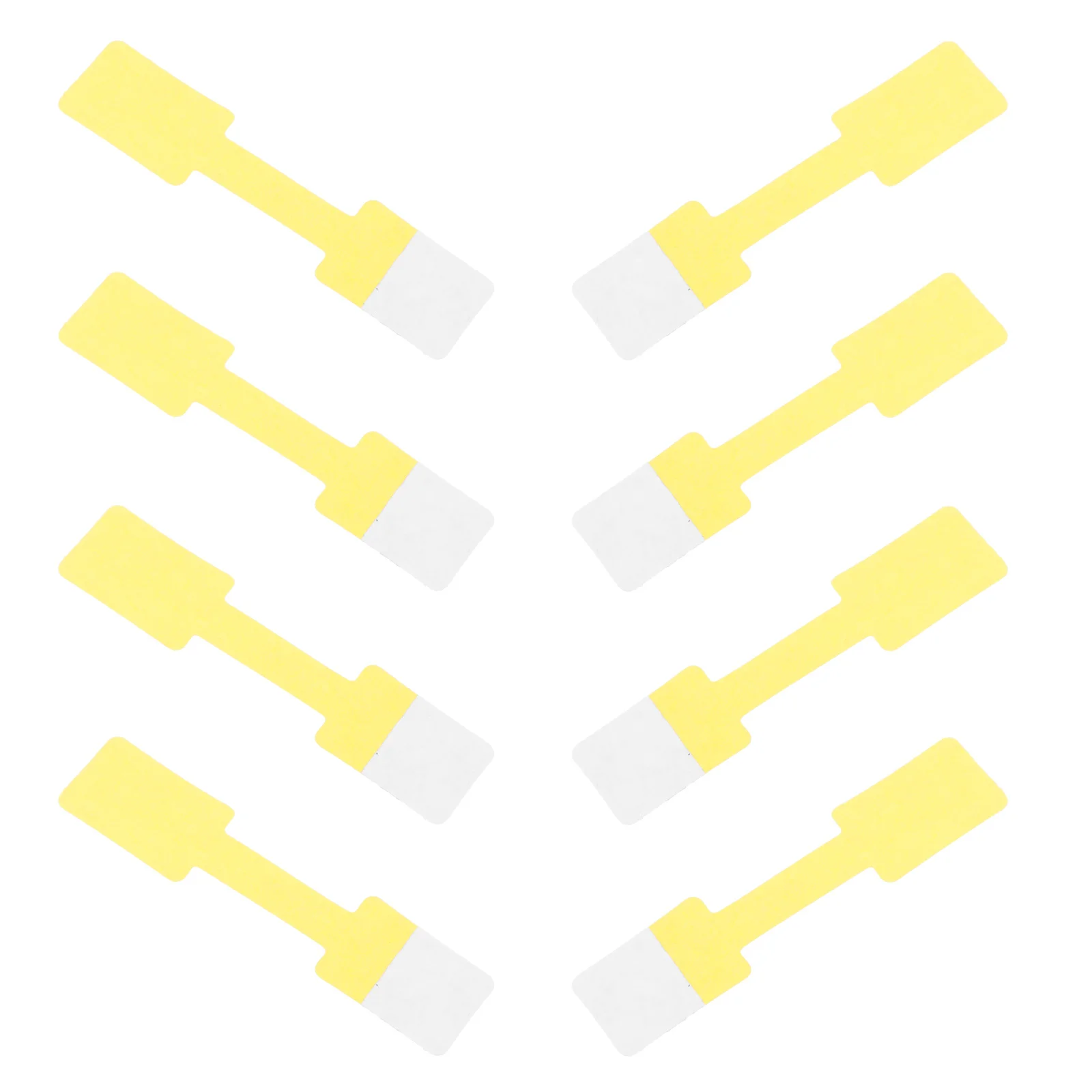 100Pcs Jewelry Price Tags Stable Material Sturdy Multi-Functional Easy to Write for Rings Necklaces Earrings Watches Bracelets