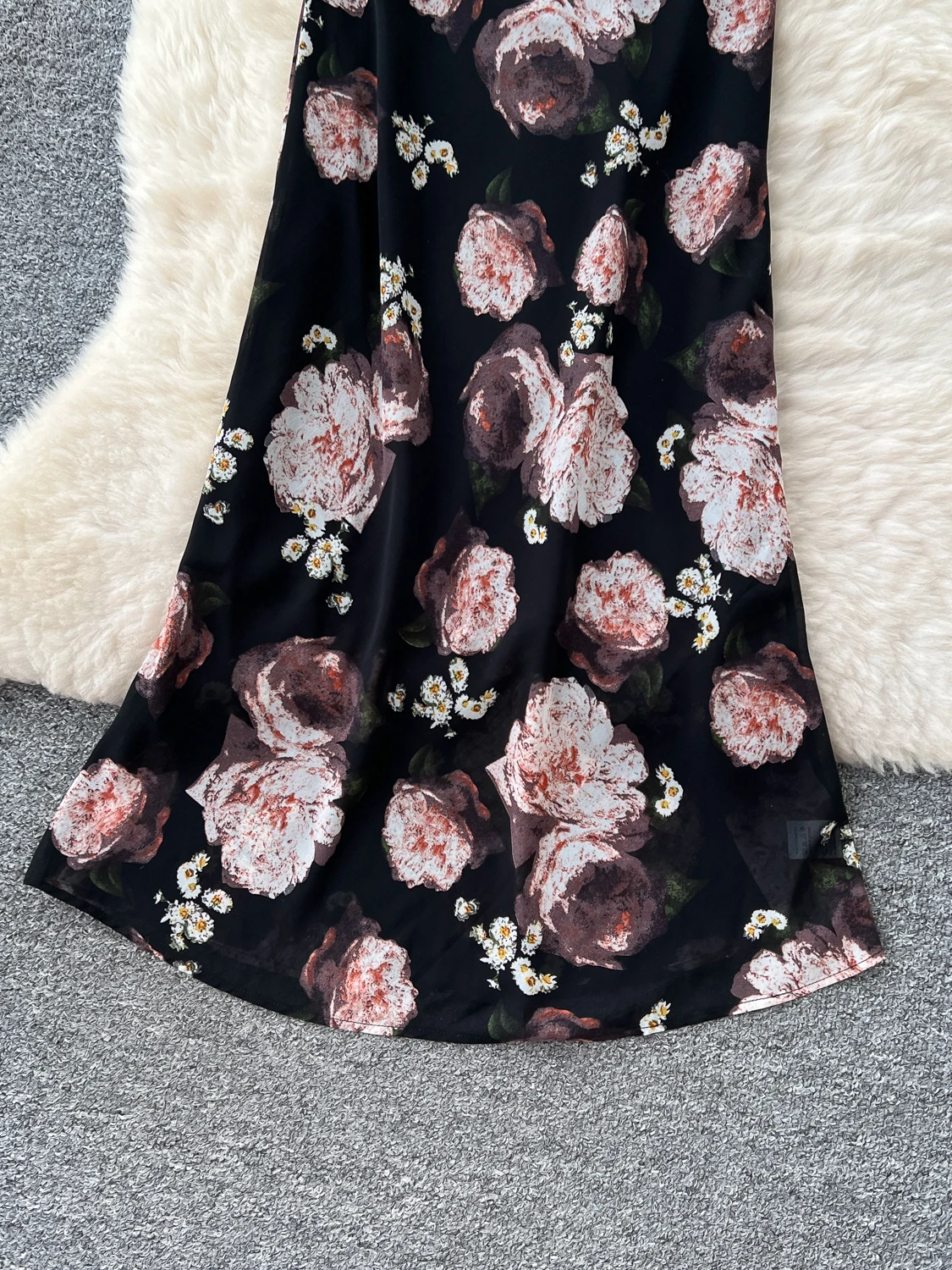 Romantique Aosphère imprimé ter Dr femmes été t-shirt dimensionnel fleur dentelle Unique Ele beau Long Dr