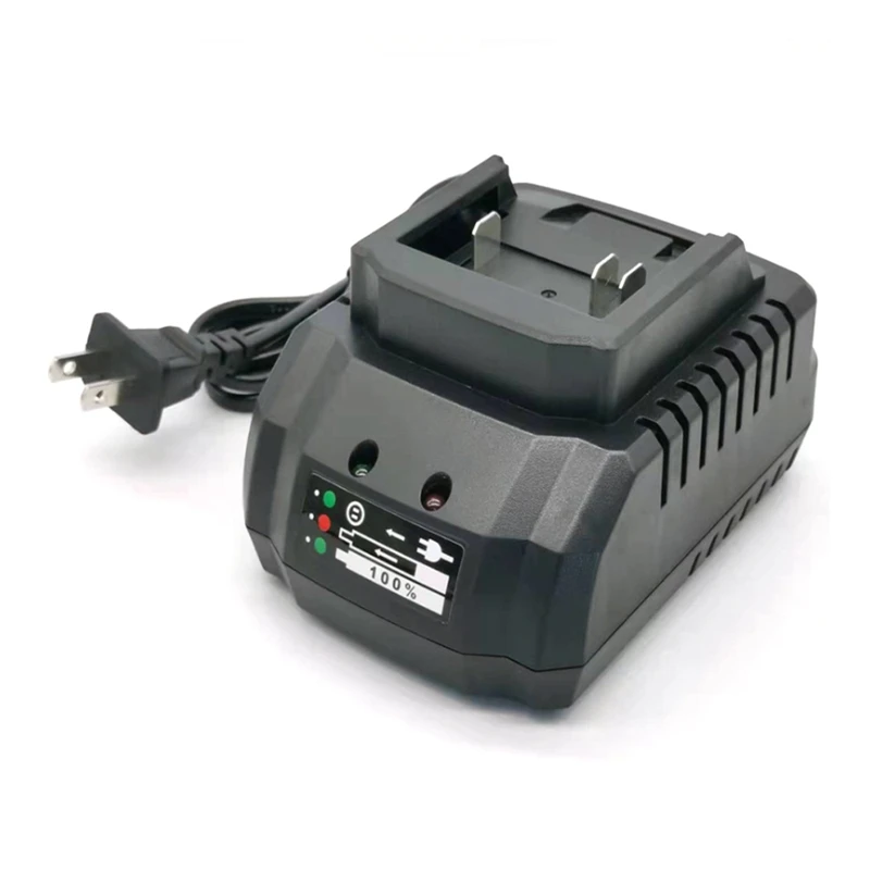 

Lithium Battery Charger For 18V 21V Battery For Cordless Drill Angle Grinder Electric Blower Power Tools US Plug