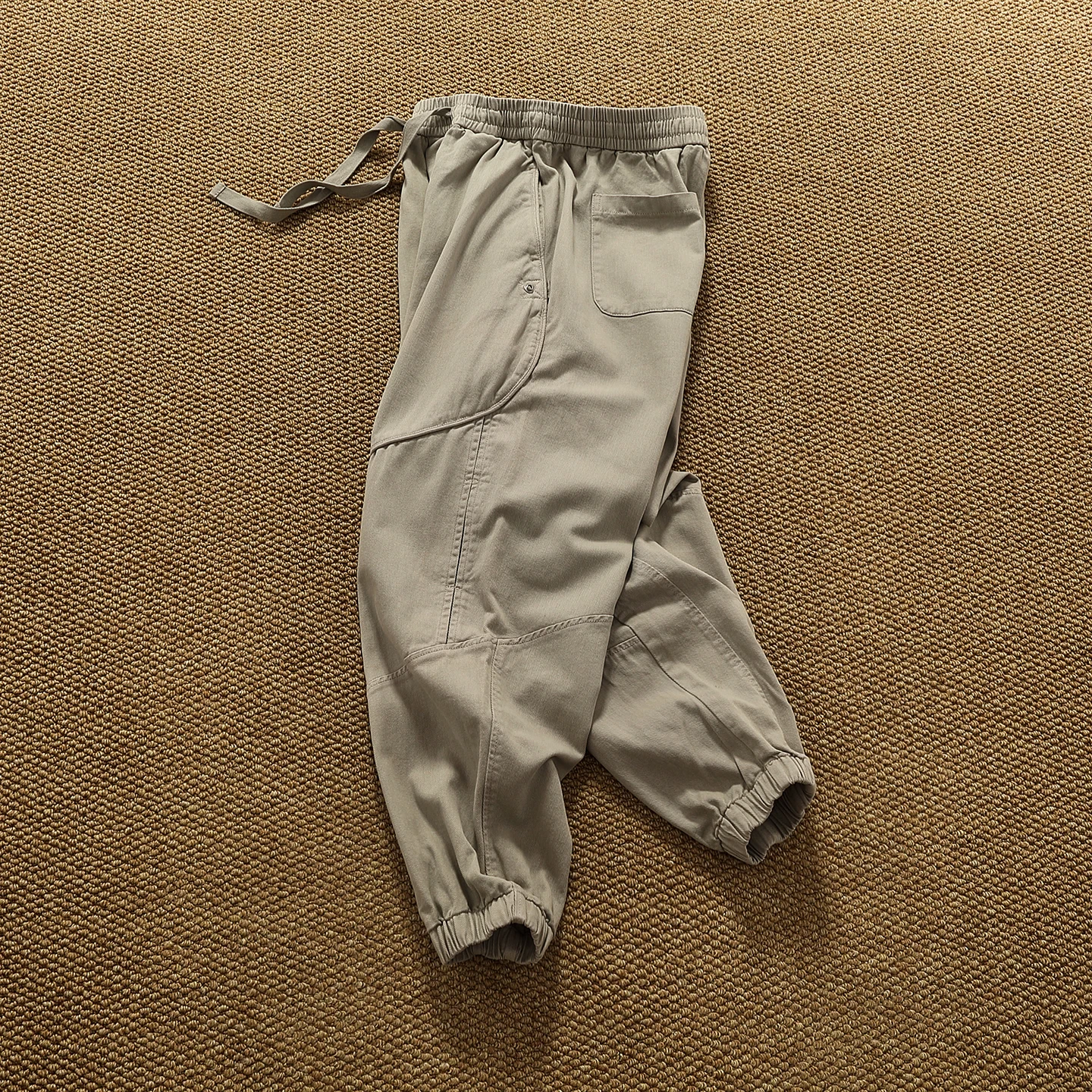 

Тяжелая осенне-зимняя рабочая одежда, повседневные брюки, мужские брюки с эластичной резинкой на талии, модель M, модные брюки