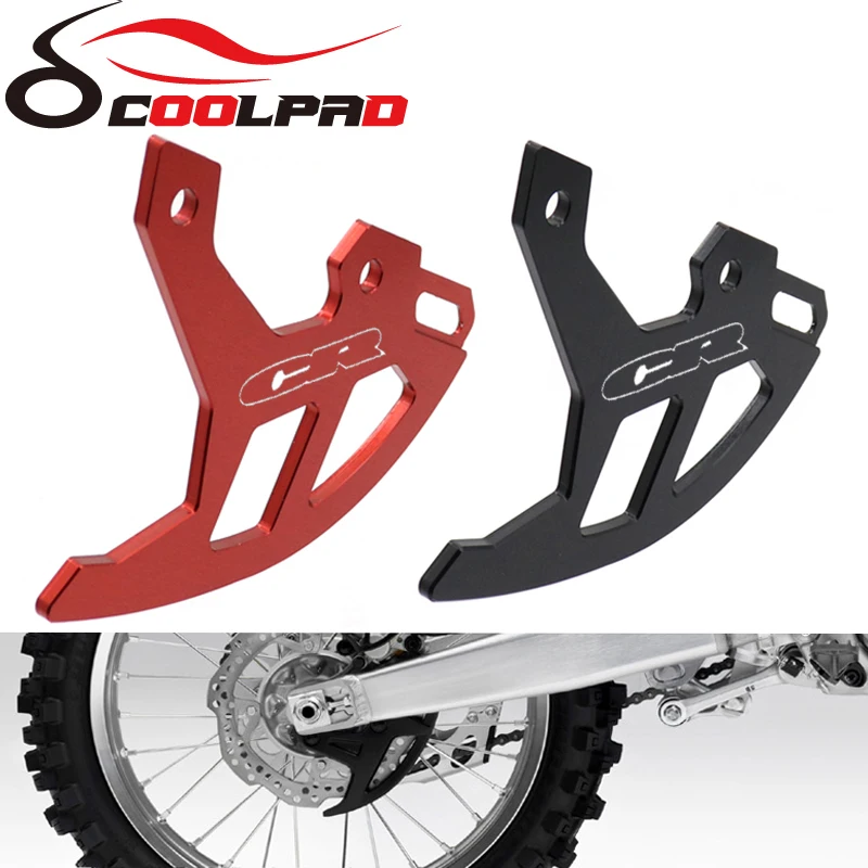 Akcesoria motocyklowe tylny hamulec tarczowy osłona do Honda CR 125R 250R CR125R CR250R 2002-2007 CR LOGO