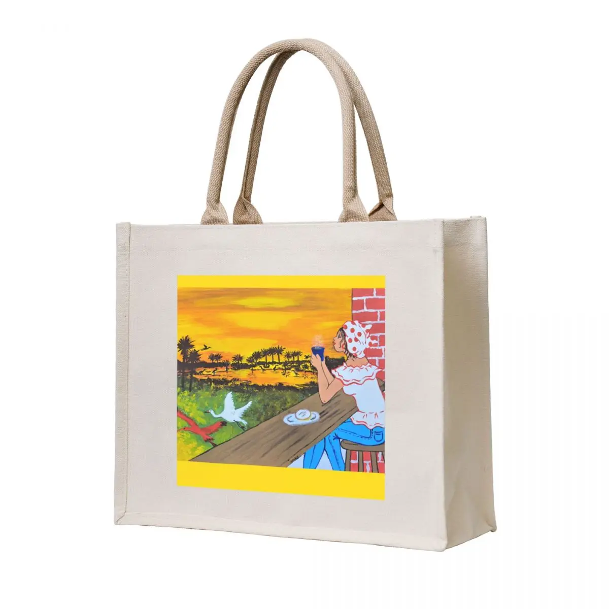 come on the plains Tote Bag hand bag ladies Big bag Women's reusable shopping