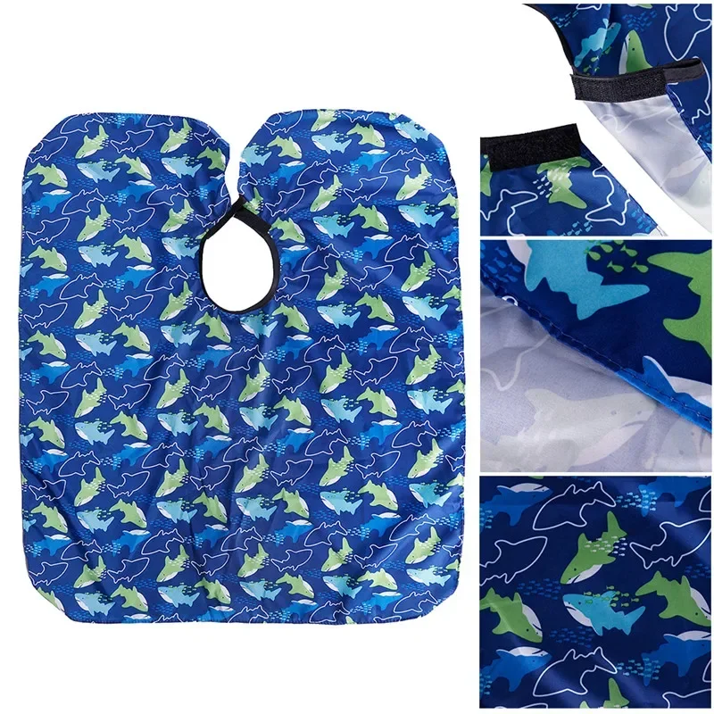 أطفال الكرتون حلاقة تصفيف الشعر كيب المهنية قص الشعر صالون الحلاق التفاف مقاوم للماء قطع ثوب العناية بالشعر لوازم التصميم