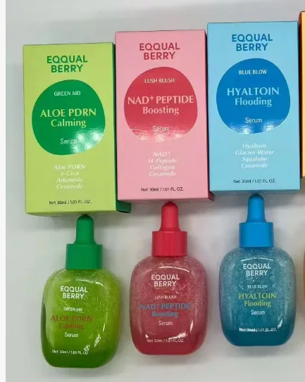 مصل Bakuchiol الكوري EQQUALBERRY يعزز المرونة ويشد المسام ويغذي البشرة بعمقًا والعناية ببشرة الوجه