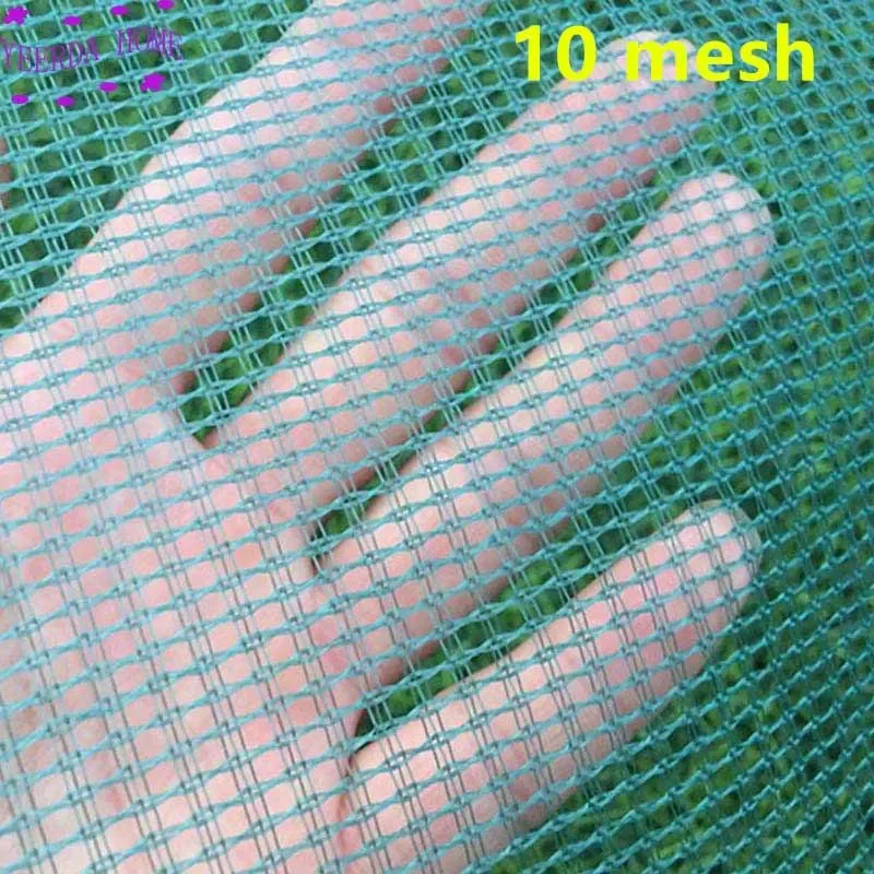 1PCS 3mm Green HDPE Plastic Mesh, Durable Breeding Net for Fish Cage, Poultry Enclosure & Anti-Bird/Insect Protection
