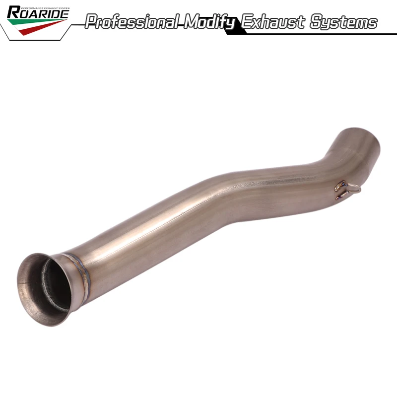 Tuyau de liaison intermédiaire en alliage de titane pour échappement de moto KTM 790 890 Adventure R Rally, silencieux modifié, tube d'échappement moto