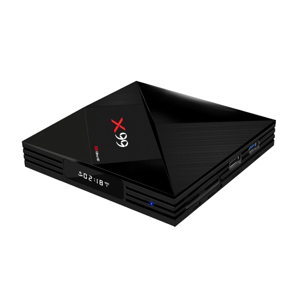 

X99 RK3399 Quad Core 4GB RAM 64GB ROM Smart Android TV Box 8.1