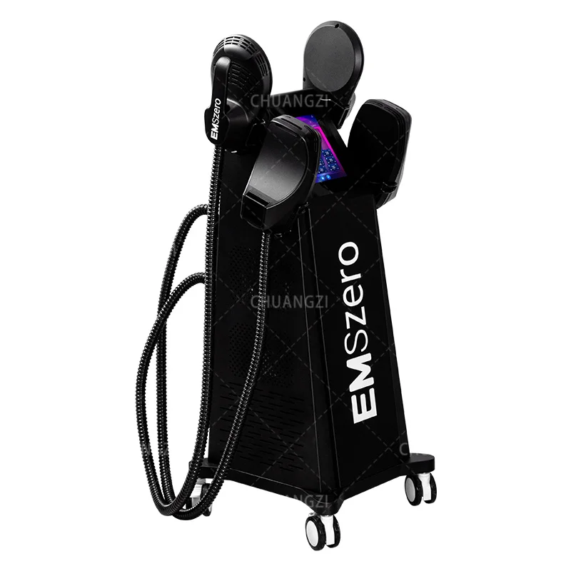 EMSZERO Nova EMS-NUEVO 6500W 200Hz 15Tesla Alta Potencia 4 Asas Hi-emt Esculpir el Cuerpo EMS Estimulación Muscular Máquina Emszero