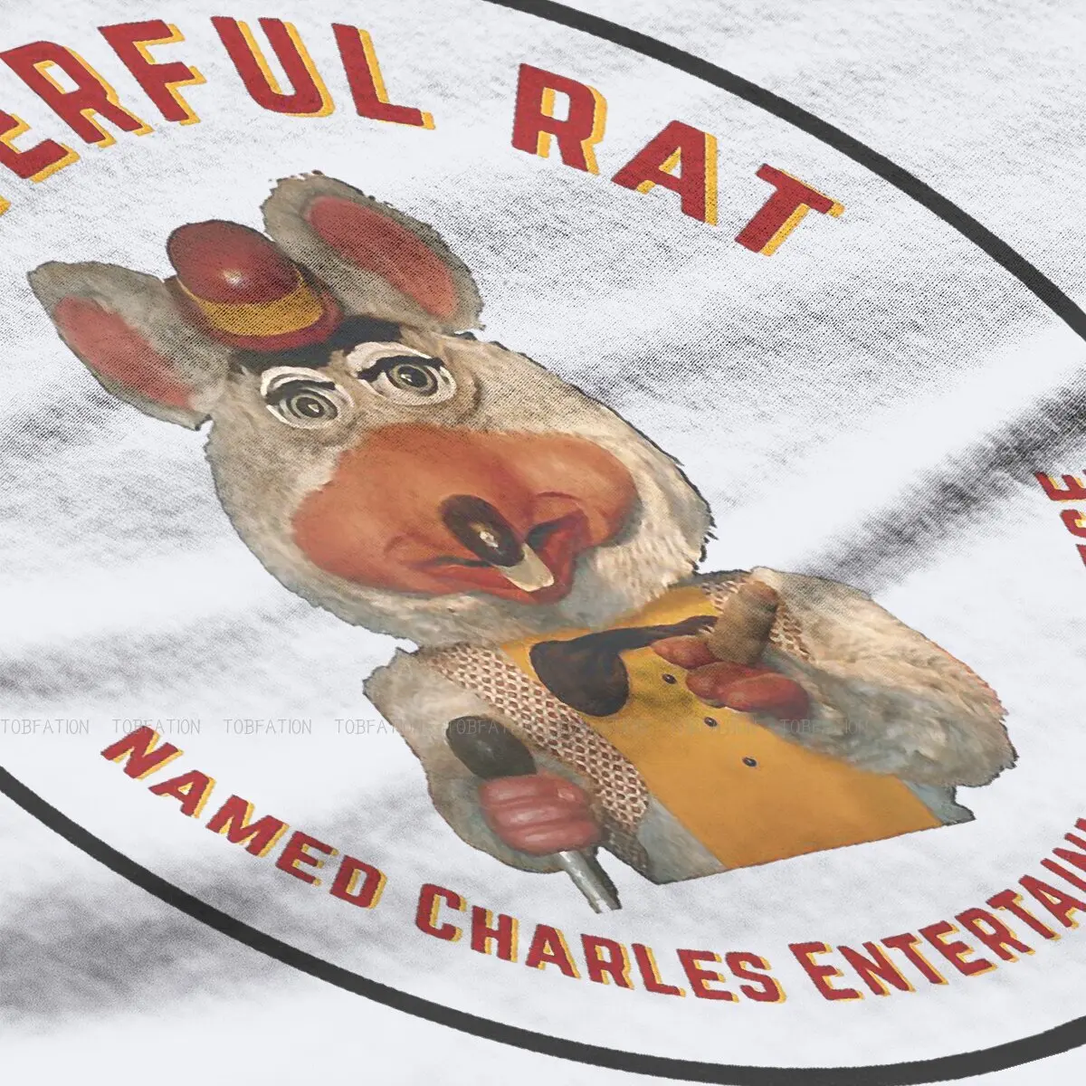 A Powerful Rat  Style TShirt for Girl Chuck E Cheese Dining Room 4XL Creative Gift Clothes  T Shirt Stuff Hot Sale